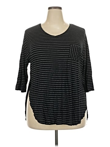 Faded Glory 3/4 Sleeve T-Shirt (view 1)