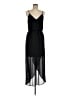 Lush 100% Polyester Black Cocktail Dress Size M - photo 1