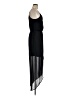 Lush 100% Polyester Black Cocktail Dress Size M - photo 4