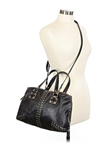 MICHAEL Michael Kors Leather Satchel (view 2)