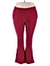 Coco + Carmen Burgundy Active Pants Size XXL - photo 1