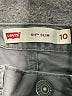 Levi's Gray Cargo Pants Size 10 - photo 3