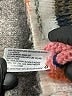 Knox Rose Color Block Orange Poncho Size XS - photo 8