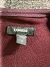 Express Solid Burgundy Jumpsuit Size XL - photo 4