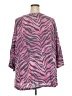 N Touch Animal Print Pink Poncho Size 3X - photo 2