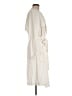 Zara Basic Ivory Trenchcoat Size M - photo 4