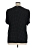 MICHAEL Michael Kors Polka Dots Black Short Sleeve Top Size 1X - photo 2
