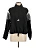 Nike 100% Nylon Color Block Black Track Jacket Size M - photo 1