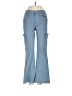MNG Blue Cargo Pants Size XS - photo 1