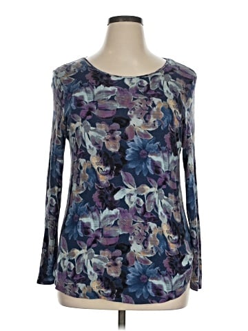 Simply Vera Vera Wang Long Sleeve T-Shirt (view 1)