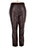 Roaman's 100% Polyester Brown Casual Pants Size 26 (2X) - photo 1