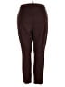 Roaman's 100% Polyester Brown Casual Pants Size 26 (2X) - photo 2