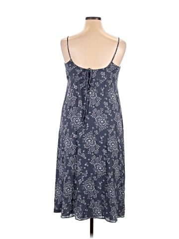 Madewell Tie-Back Button-Front Midi Dress in Archival Floral (view 2)