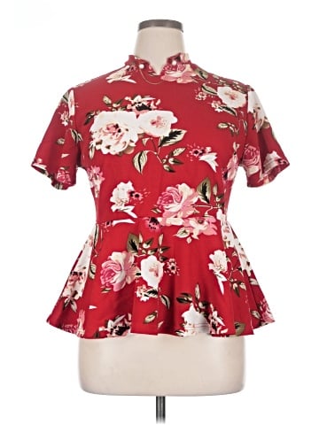 Shein Short Sleeve Blouse (view 1)