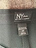 NY Jeans 100% Polyester Black Casual Pants Size 10 - photo 7