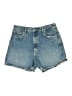 Zara Blue Denim Shorts Size 10 - photo 1