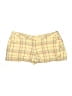 O'Neill 100% Cotton Plaid Yellow Shorts Size 5 - photo 1