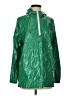 Tory Burch 100% Recycled Polyester Green Raincoat Size XS - photo 1