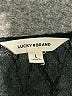 Lucky Brand Black Long Sleeve Top Size L - photo 7