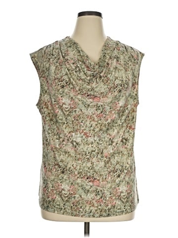 Anne Klein Sleeveless Blouse (view 1)