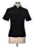 Harold's Black Short Sleeve Blouse Size 10 - photo 1