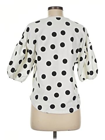 Zara W&B Collection 3/4 Sleeve Blouse (view 2)