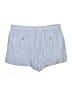 J.Crew 100% Linen Stripes Blue Shorts Size XL - photo 2