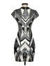 Express Graphic Silver Cocktail Dress Size XS - photo 2
