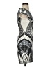 Express Graphic Silver Cocktail Dress Size XS - photo 4