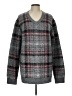 Old Navy Plaid Gray Pullover Sweater Size L (tall) - photo 1