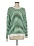 Spiritual Gangster Stripes Green Pullover Sweater Size M - photo 1