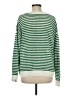 Spiritual Gangster Stripes Green Pullover Sweater Size M - photo 2
