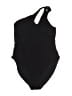 Old Navy Solid Black One Piece Swimsuit Size L - photo 1