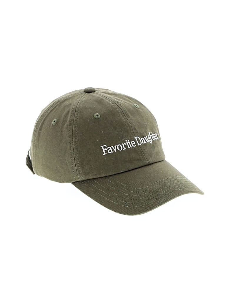 Pre-owned Favorite Daughter Baseball Cap In Green