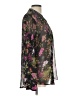 Kut from the Kloth Floral Black Long Sleeve Blouse Size L - photo 4