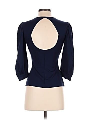 Amanda Uprichard 3/4 Sleeve Top (view 2)