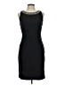Boston Proper Solid Black Cocktail Dress Size 10 - photo 1