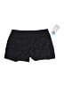 Marika Chevron-herringbone Black Athletic Shorts Size L - photo 1
