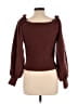 LUCCA Brown Pullover Sweater Size L - photo 2