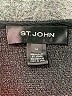 St. John Solid Black Wool Skirt Size 14 - photo 4