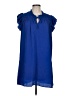 AndTheWhy Blue Casual Dress Size L - photo 1
