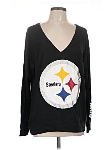 Victoria's Secret Pink 3/4 Sleeve T-Shirt (view 1)