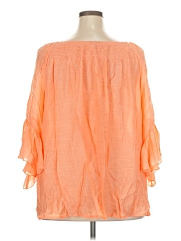 Cato 3/4 Sleeve Blouse (view 2)