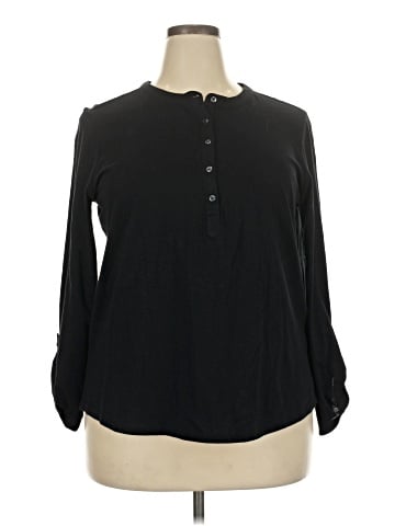 Style&Co Long Sleeve Blouse (view 1)