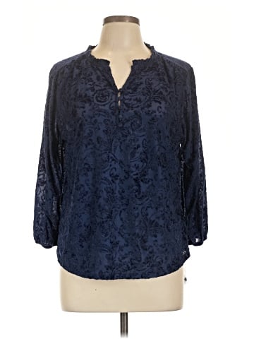 Liz Claiborne Career 3/4 Sleeve Blouse (view 1)