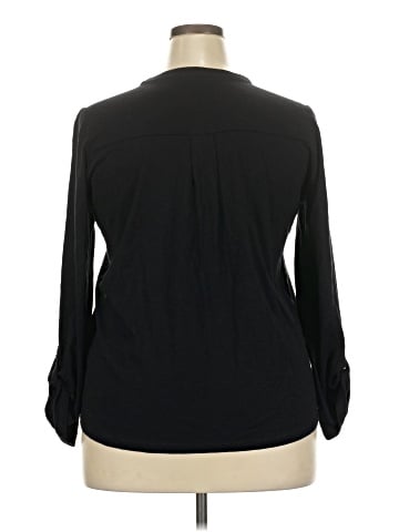 Style&Co Long Sleeve Blouse (view 2)