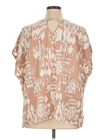 Anne Klein Short Sleeve Blouse (view 2)