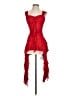 Assorted Brands Red Cocktail Dress Size S - photo 1