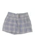 Veronica Beard 100% Linen Plaid Blue Shorts Size 8 - photo 1