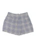 Veronica Beard 100% Linen Plaid Blue Shorts Size 8 - photo 2